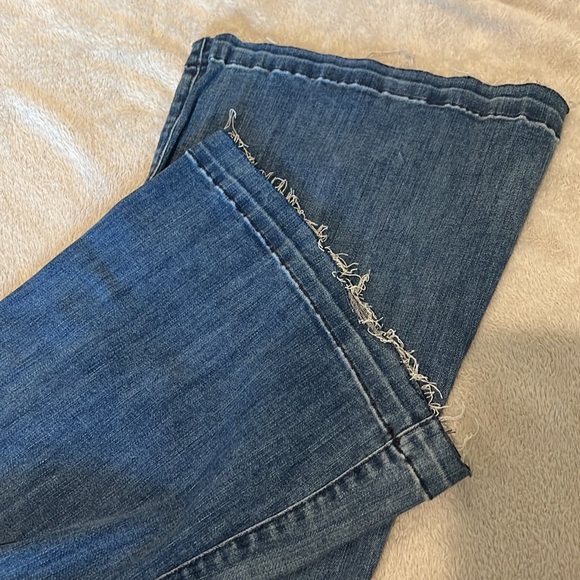 HUDSON FERRIS MIDRISE FLARE STRETCH JEANS 25 - Picture 5 of 8